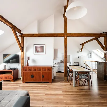 Plac Narutowicza Two-Level Apartment Warsaw Exterior photo